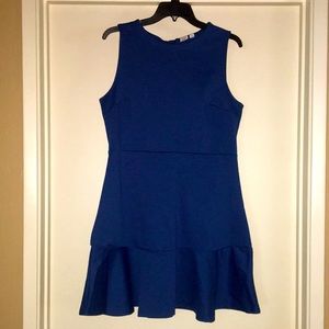 Gap sleeveless blue dress